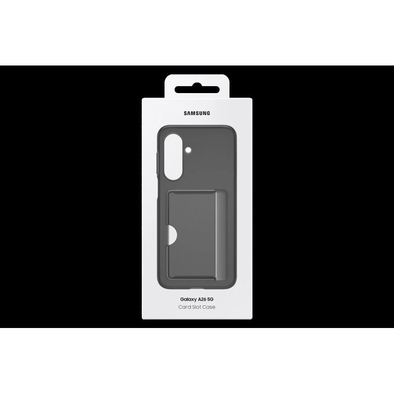 OA266TBEGWW Card Slot Case Samsung Galaxy A26, Black