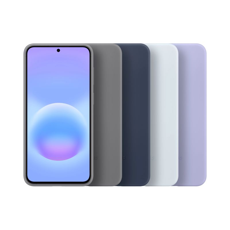 PA576CJE Silicone Case Case Samsung Galaxy A57, Gray