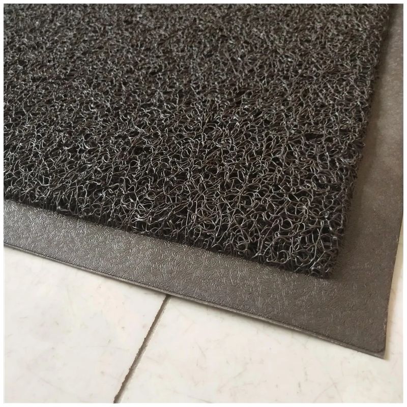 Durvju paklājs Domoletti, brūna krās., 90 cm x 120 cm x 1.5 cm