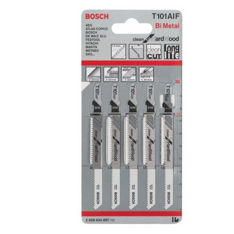 5 figūrzāģa asmeņi T 101 AIF