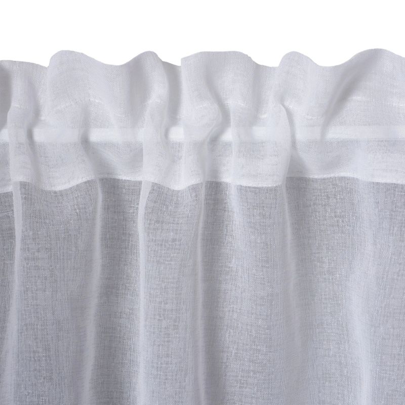 Päevakardin Domoletti ZOLA, valge, 150 cm x 45 cm