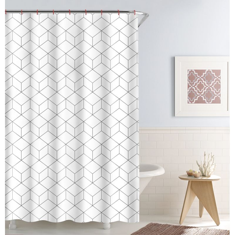 Dušikardin Domoletti 182545H, valge v.-must v., 180 cm x 180 cm