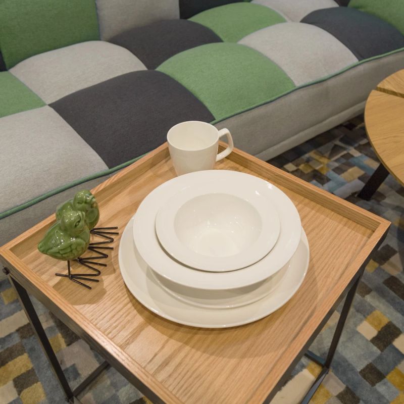 Taldrik prae Domoletti Stephanie, DIA 28 cm, valge v.