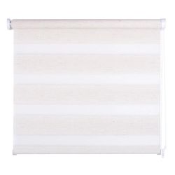 Rullo žalūzijas Domoletti MINI S023 D&N, krēmkrāsa, 67 cm x 150 cm