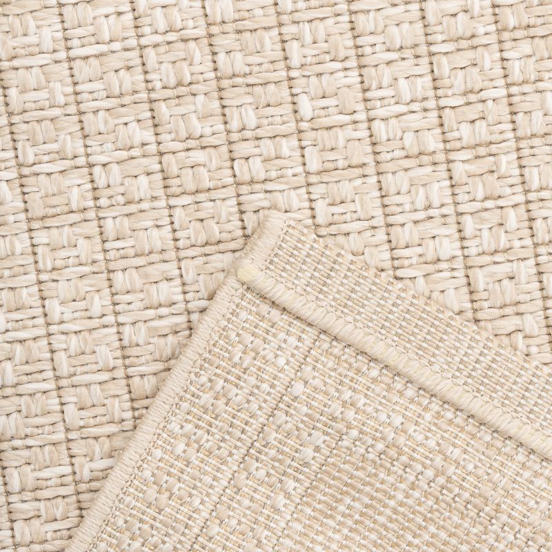 Vaip väliterrassidele Domoletti Helsinki 8016_170, beež-hele pruun, 150 cm x 80 cm