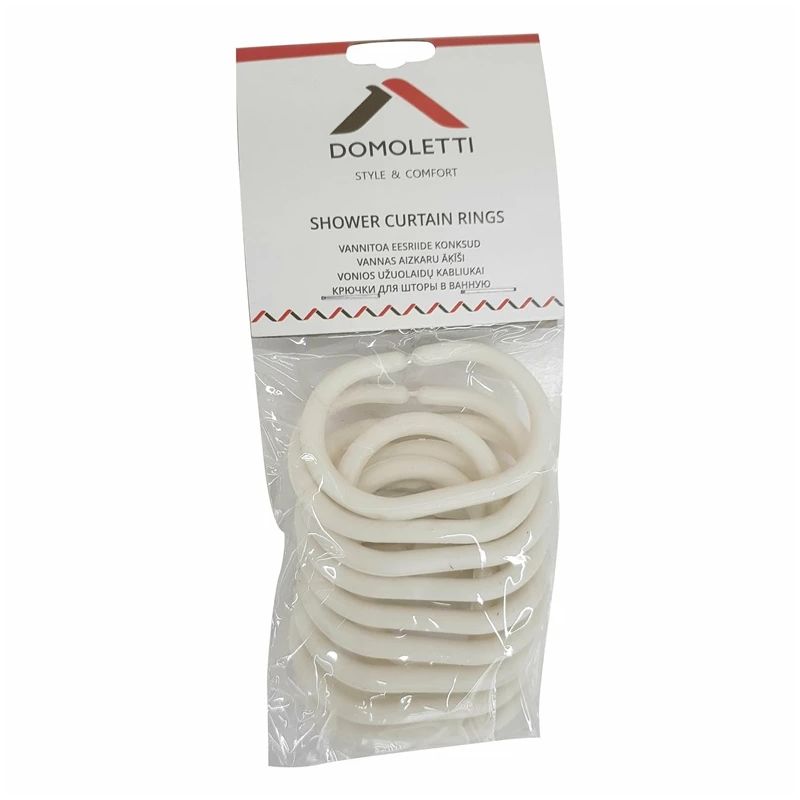 Konks Domoletti, 150 mm x 60 mm x 25 mm, valge v.