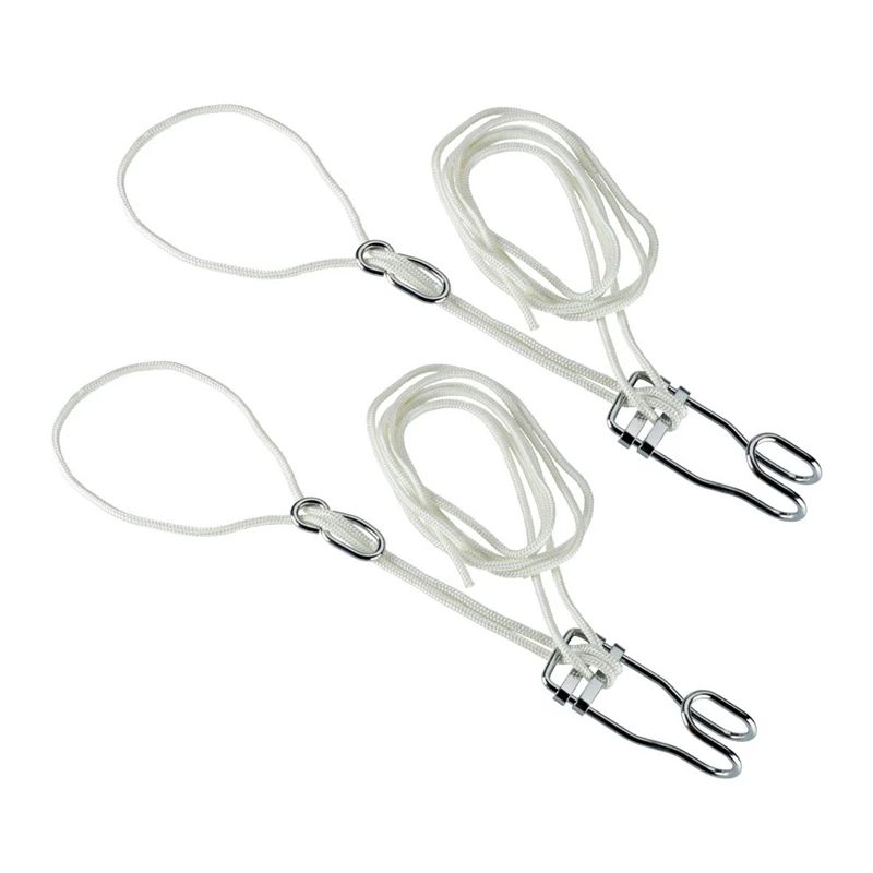 Võrkkiige kinnituskomplekt Domoletti 9101, polüester-metall, valge v.