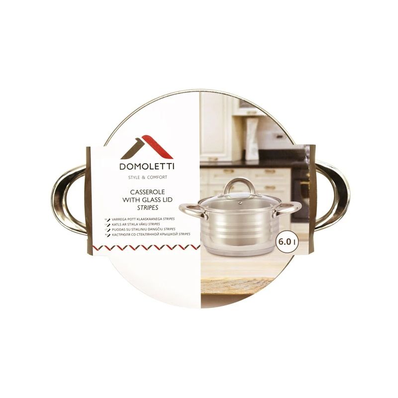 Pott Domoletti Stripes CW-B037-20124, 24 cm, 6 l