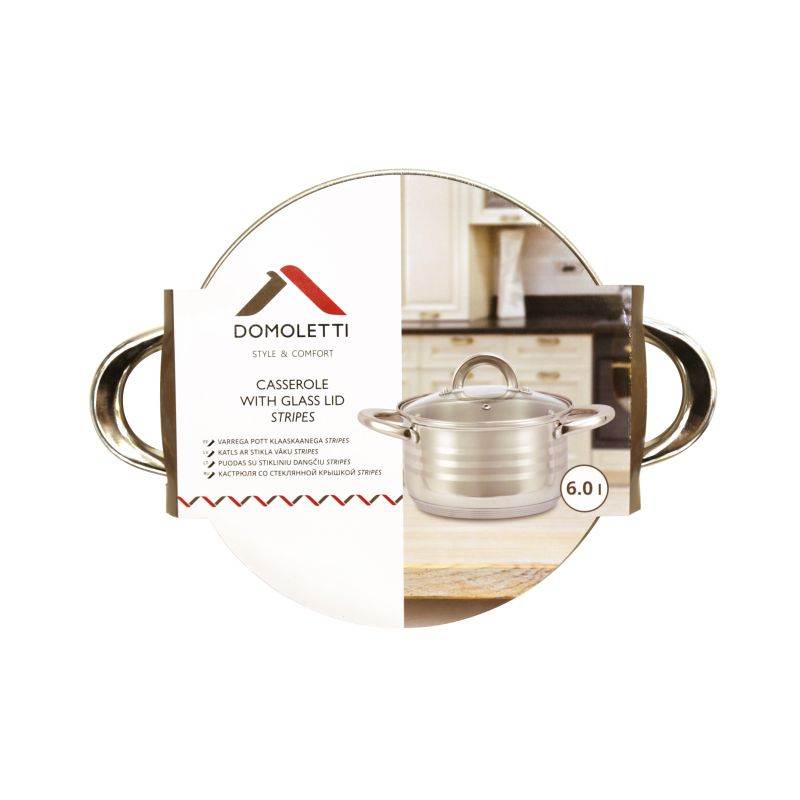 Pott Domoletti Stripes CW-B037-20124, 24 cm, 6 l