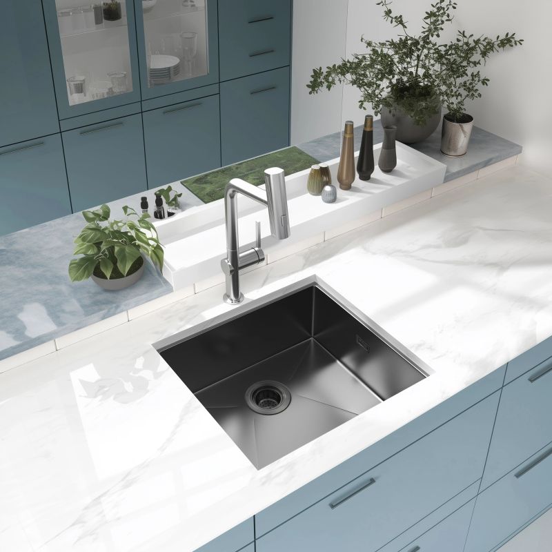 Virtuves jaucējkrāns Domoletti, pelēka