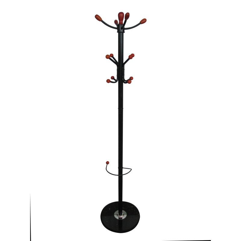 Drēbju pakaramais Domoletti DR-9-1334, 177 cm, melna krās.