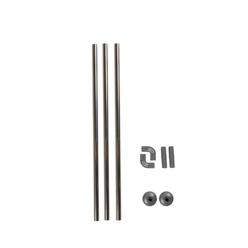 Vannas karnīze Domoletti GRO-004-1, 80 cm, DIA 125 mm, nerūsējošā tērauda