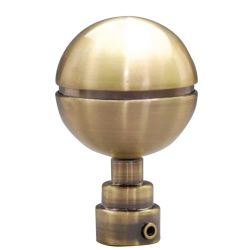 Kardinapuu ots Domoletti Kulas, DIA 19 mm, kuldne v., 2 tk