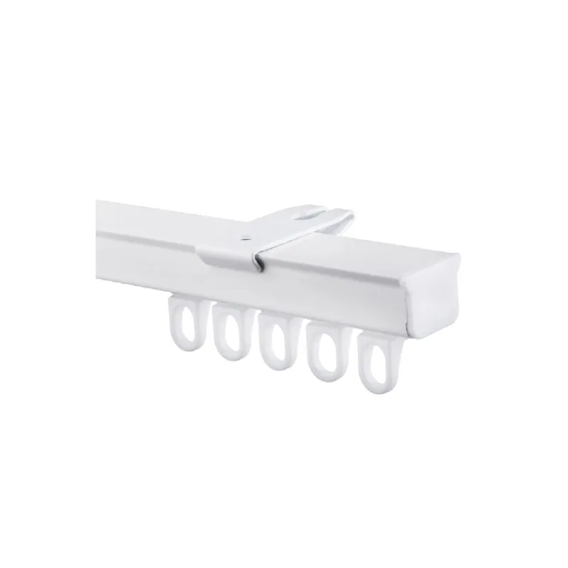 Griestu aizkaru sliede Domoletti, 250 cm, balta krās.