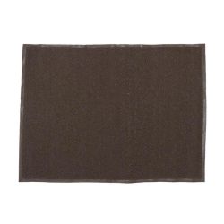 Durvju paklājs Domoletti, brūna krās., 90 cm x 120 cm x 1.5 cm