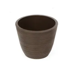Цветочный горшок Domoletti 13D10, spw, коричневый цв.