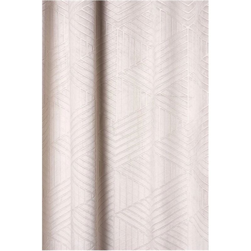 Nakts aizkari Domoletti Blocks, brūngans, 200 cm x 260 cm