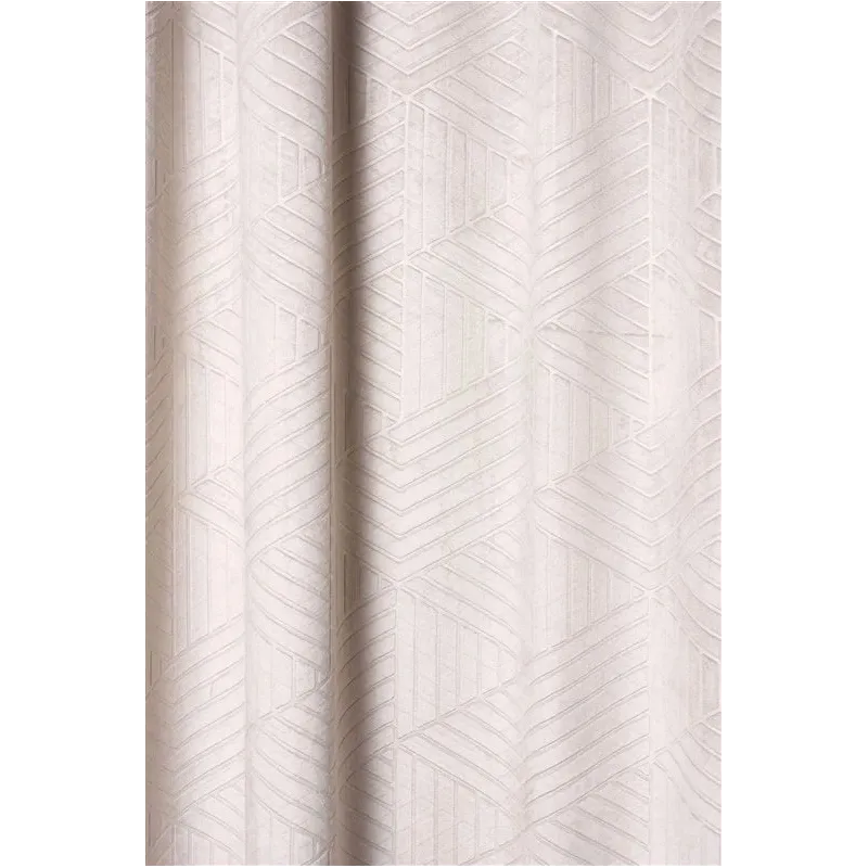 Nakts aizkari Domoletti Blocks, brūngans, 200 cm x 260 cm