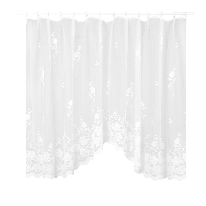 Дневной занавес Domoletti HELENA, белый, 300 см x 150 см