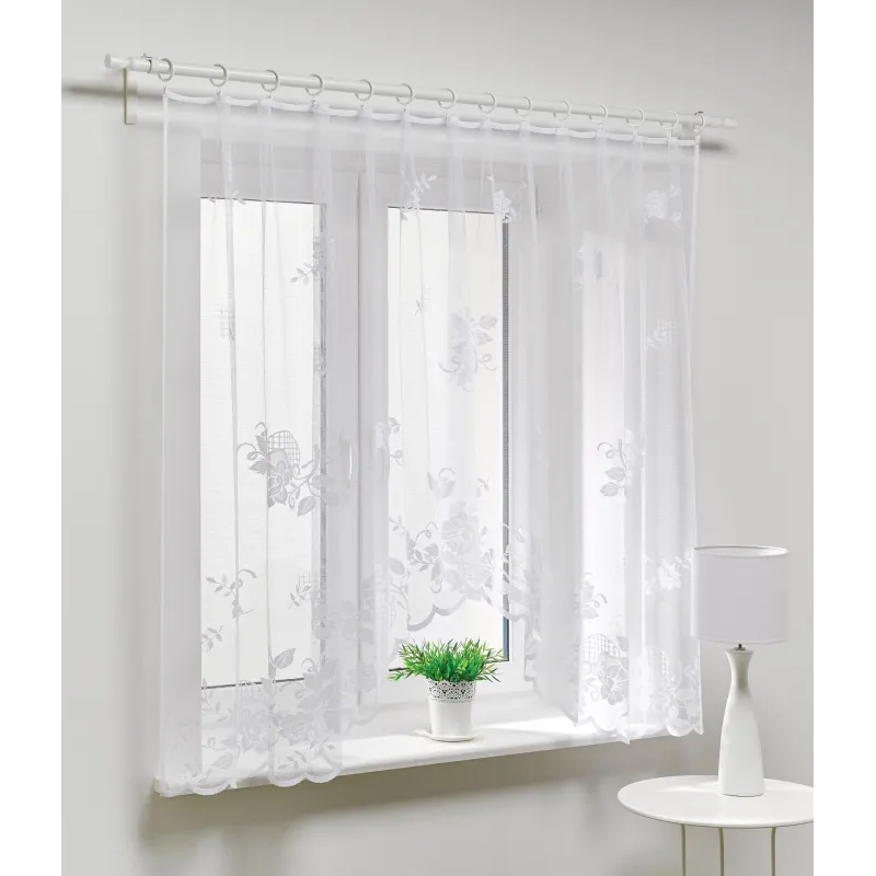 Dienas aizkari Domoletti HELENA, balta, 300 cm x 150 cm