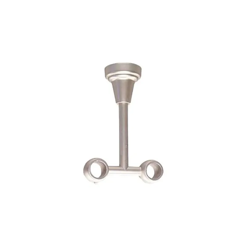 Karnīzes kronšteinis Domoletti, 120 mm, DIA 16 mm, sudraba krās.