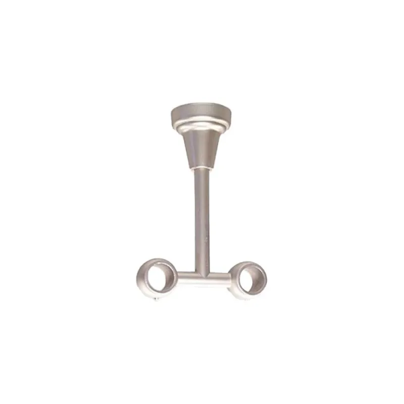 Karnīzes kronšteinis Domoletti, 120 mm, DIA 16 mm, sudraba krās.