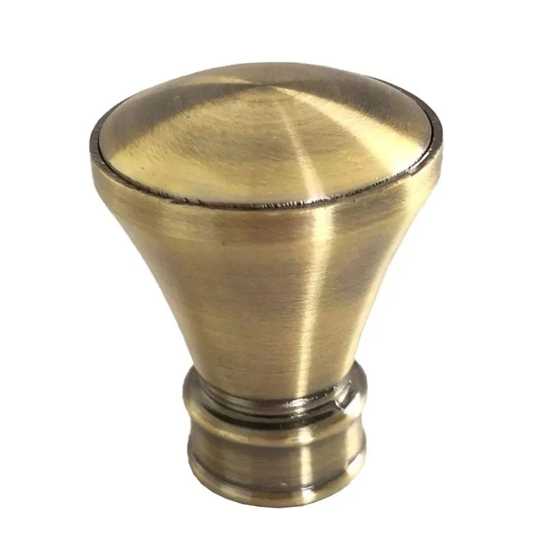 Karnīzes gals Domoletti Torino, DIA 19 mm, zelta krās., 2 gab.