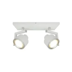 Lampa pārvietojams Domoletti Gu10162C GU10162C-2B, GU10, 2 x 42 W