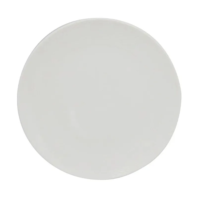 Šķīvis pusdienu Domoletti Stephanie, DIA 28 cm, balta krās.