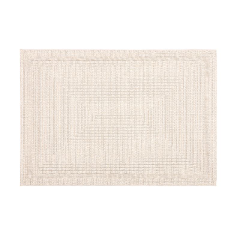 Paklājs āra terasēm Domoletti Helsinki 8016_170, bēša-gaiši brūna, 150 cm x 80 cm