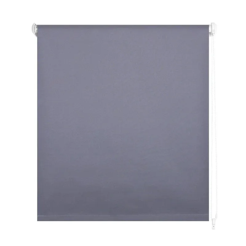Rullo žalūzijas Domoletti Blackout Silv 061, pelēka krās., 100 cm x 185 cm