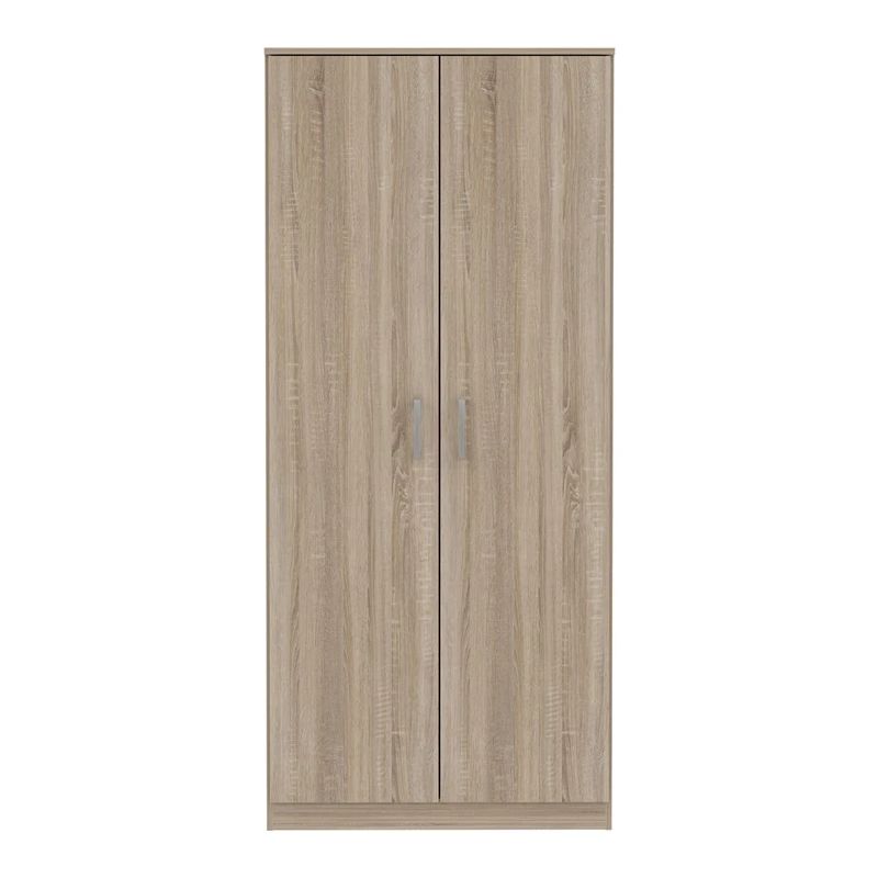 Skapis Domoletti Niko NIKS80-D30F, ozola, 82 cm x 52.7 cm x 185 cm