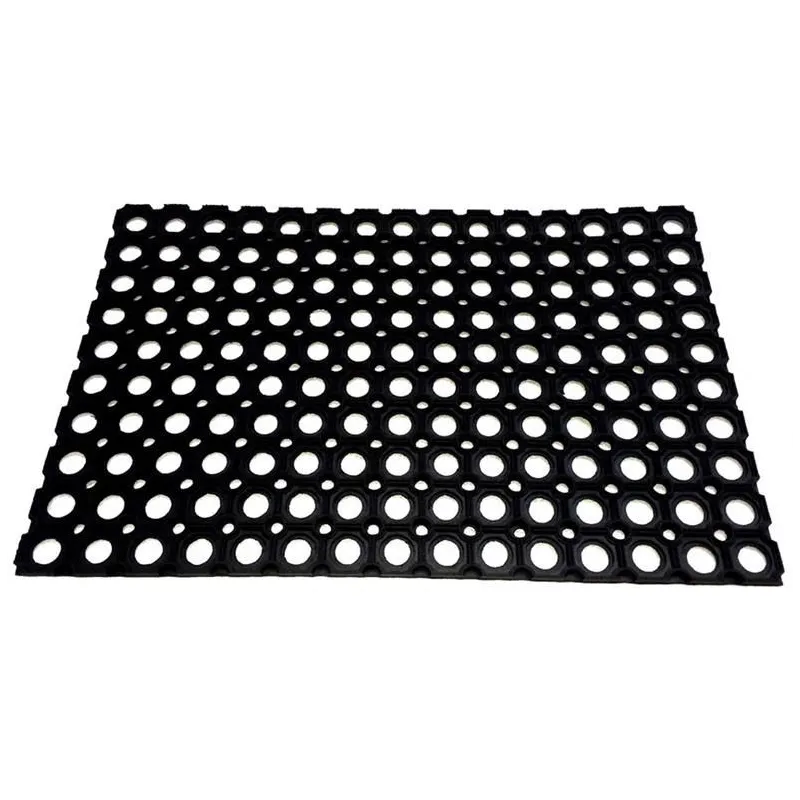 Durų kilimėlis Domoletti Rho 008, juoda sp., 80 cm x 120 cm x 1.6 cm