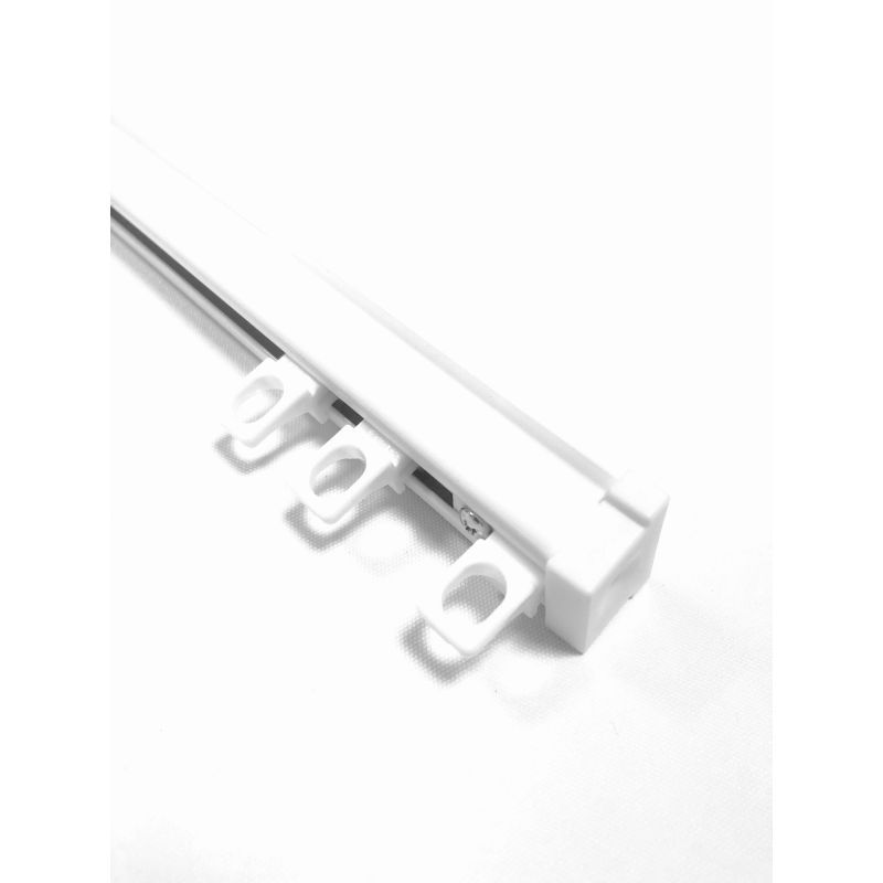 Griestu aizkaru sliede Domoletti, 150 cm, balta krās.