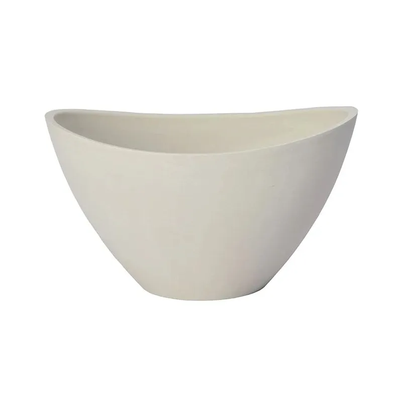 Цветочный горшок Domoletti 09YB35, spw, 35 см, белый цв.