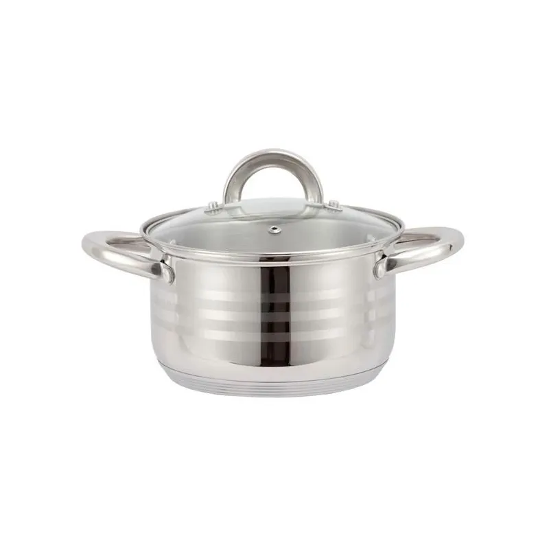 Кастрюля Domoletti Stripes CW-B037-20124, 24 см, 6 л