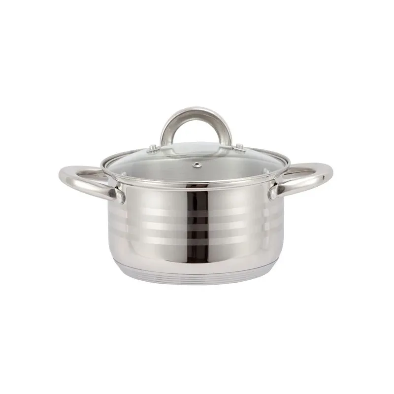 Кастрюля Domoletti Stripes CW-B037-20124, 24 см, 6 л