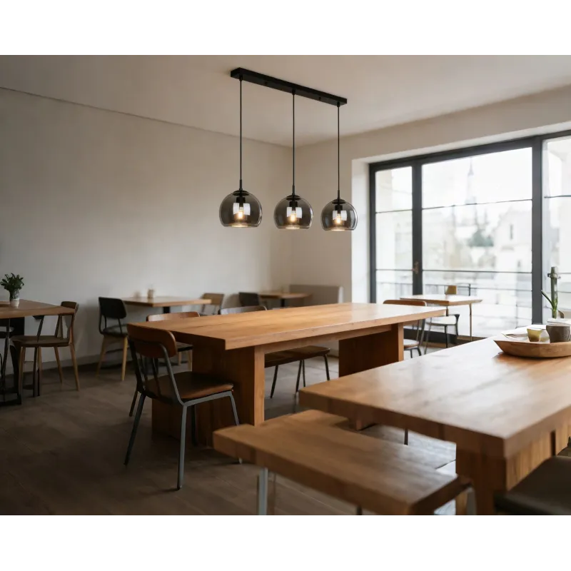 Светильник навесной Domoletti Rita MYD9330SM-B, E27, 3 x 40 Вт