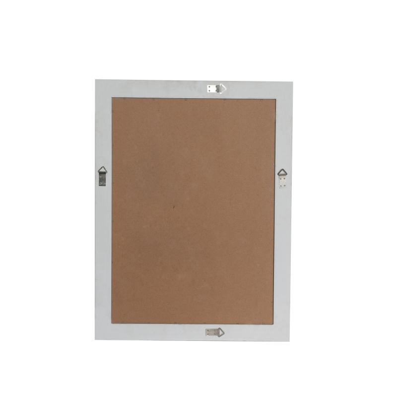 Spogulis Domoletti TM098, stiprināms, 70 cm x 90 cm, balta