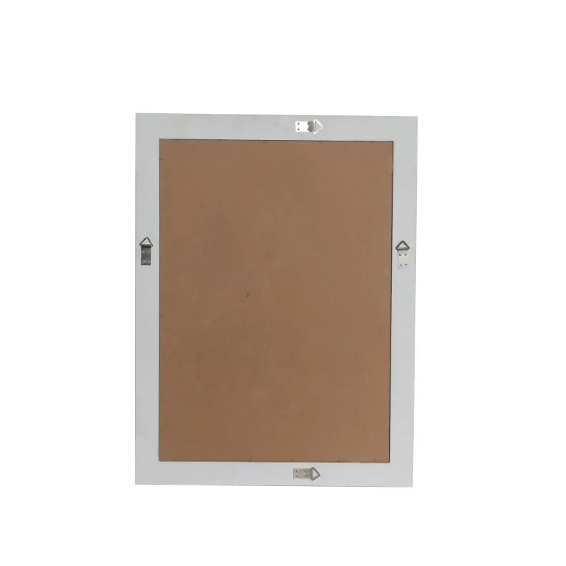 Spogulis Domoletti TM098, stiprināms, 70 cm x 90 cm, balta