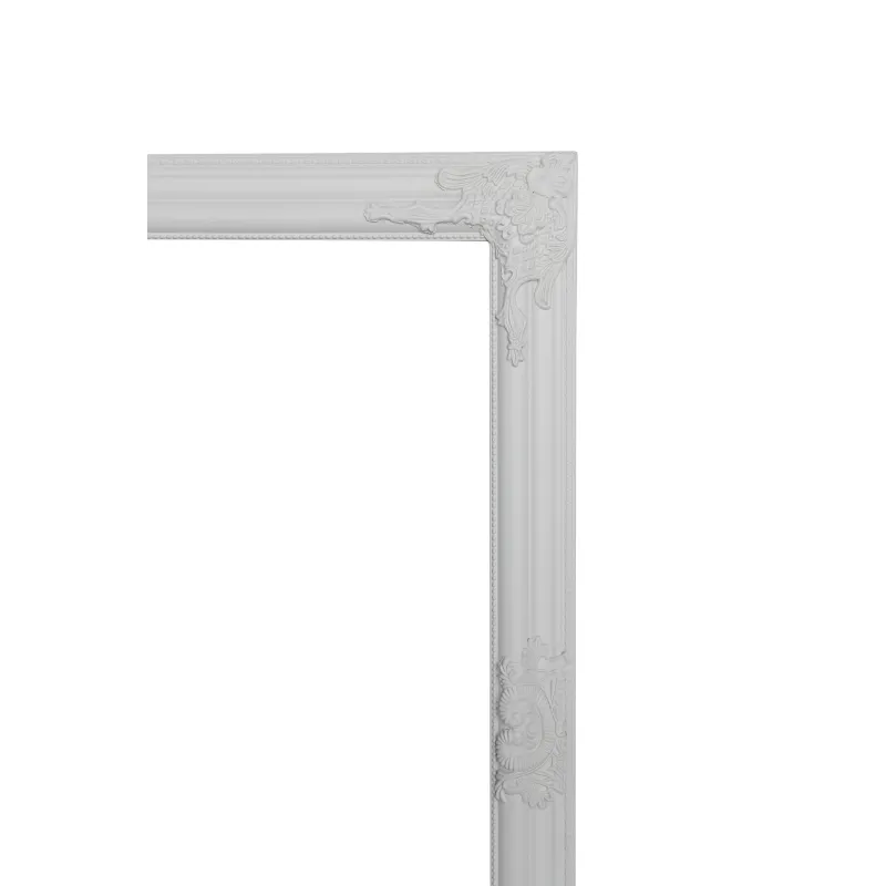 Spogulis Domoletti TM098, stiprināms, 70 cm x 90 cm, balta
