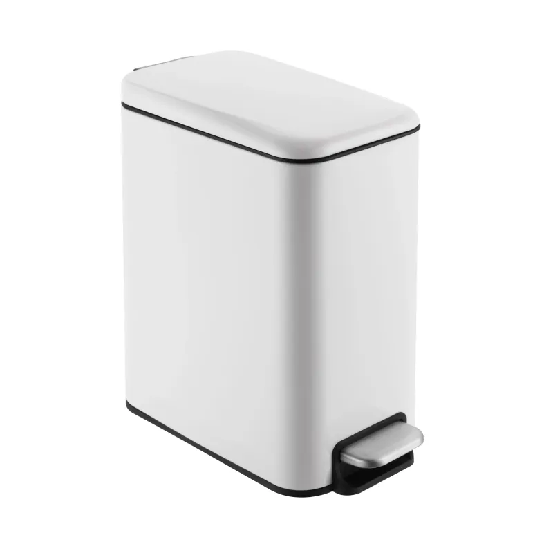 Мусорное ведро Domoletti, белый, 5 л, 29 см