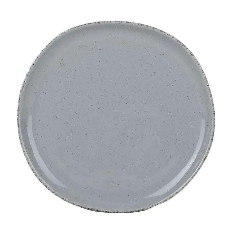 Блюдце десертная Domoletti Sesam dots blue, DIA 20.3 см, синий