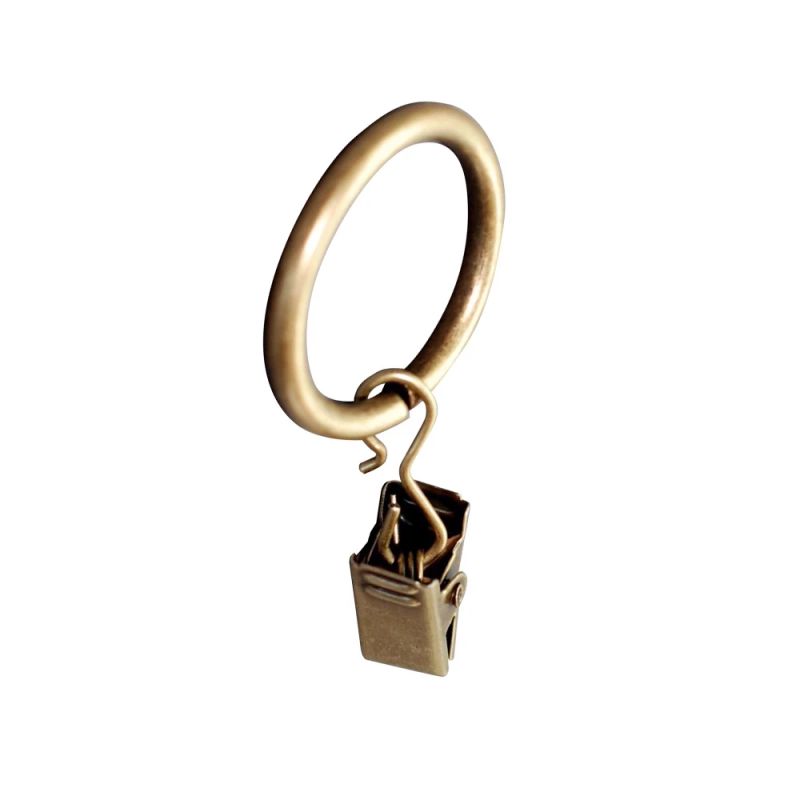 Karnīzes gredzeni Domoletti, DIA 19 mm, zelta krās., 10 gab.