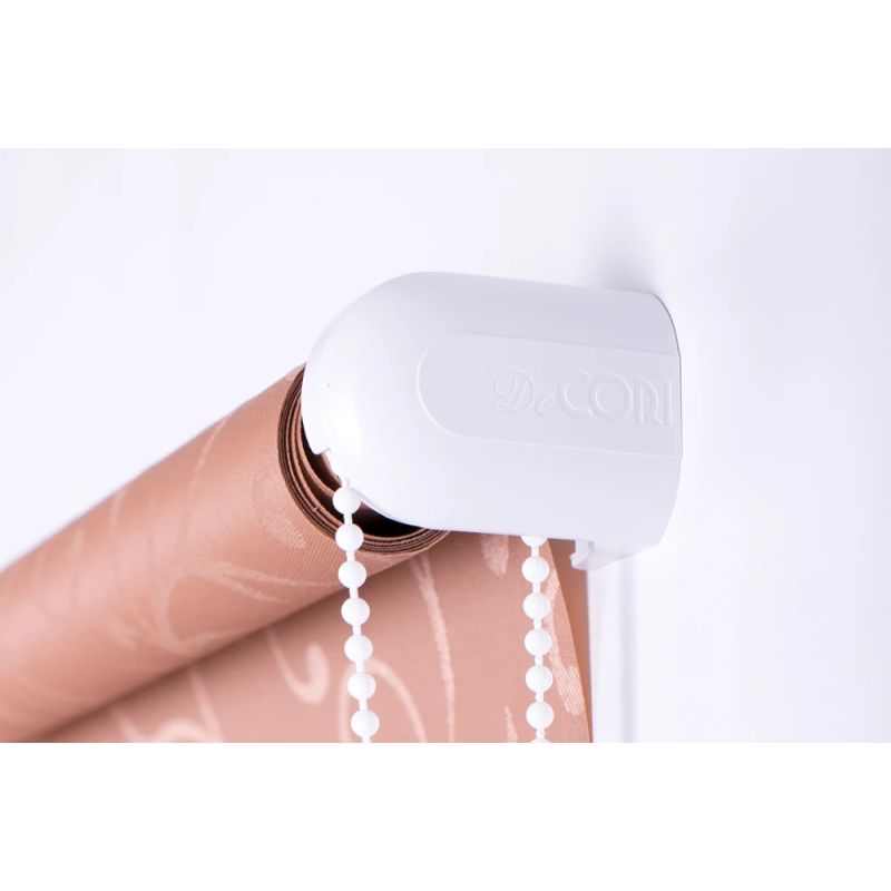 Rullo žalūzijas Domoletti Amelia IV, brūna krās.-rozā krās., 180 cm x 170 cm