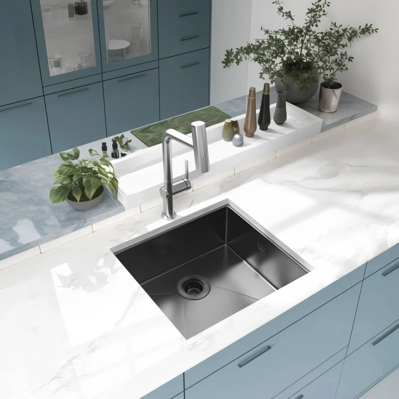 Virtuves jaucējkrāns Domoletti, pelēka