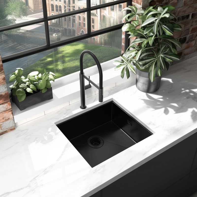 Кухонный смеситель Domoletti, черный