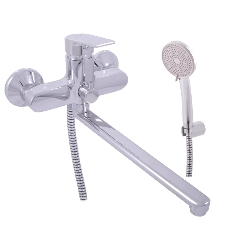 Vannas maisītājs ar dušas komplektu Domoletti Verona DVT453.5-1, hroma krās.