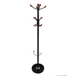 Drēbju pakaramais Domoletti DR-9-1334, 177 cm, melna krās.