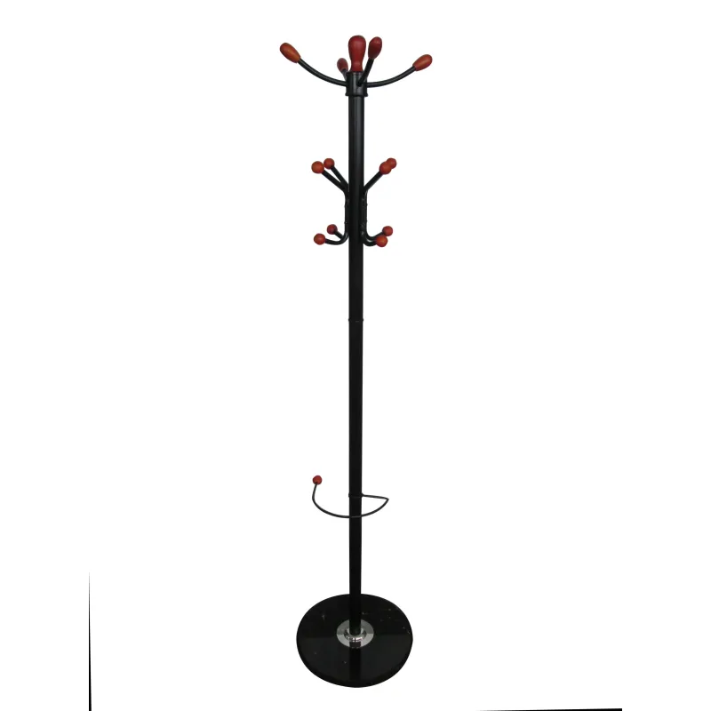 Drēbju pakaramais Domoletti DR-9-1334, 177 cm, melna krās.